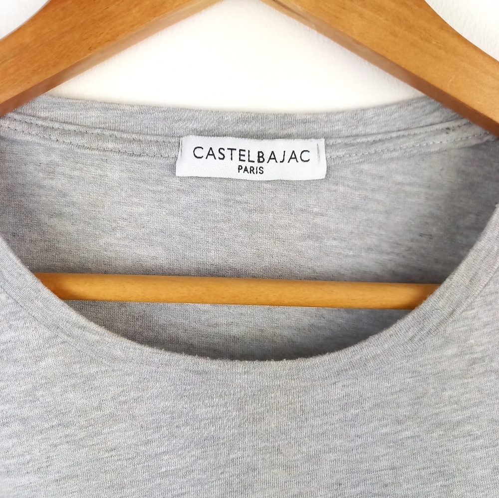 Vintage Castelbajac Paris Graphic Print Grey Tshirt - Picture 2 of 6